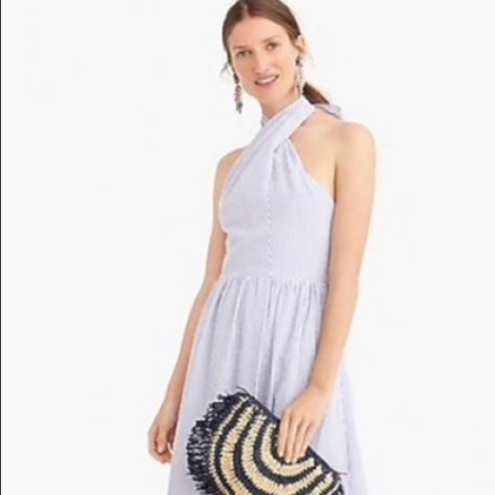 J Crew Seersucker Dress